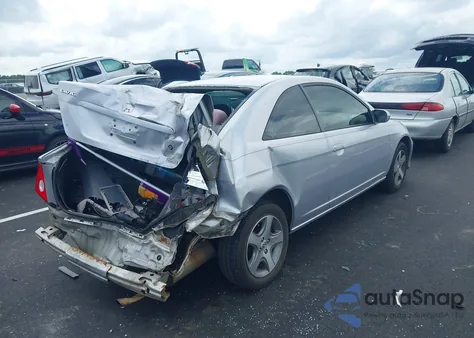 2004 Honda Civic Ex из США, поврежденный, VIN 1HGEM22994L032324